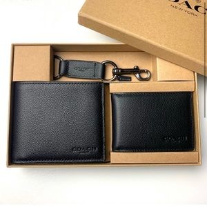 Coach Men's Boxed 3-in-1 Leather Wallet Gift Set
BNIB $230rrp